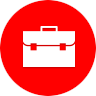 Read icon depicting a briefcase