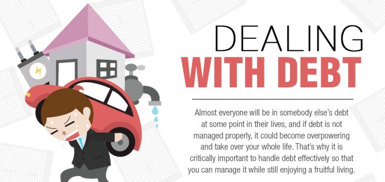 Dealing With Debt – Infographic